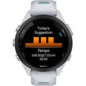 Смарт-часы Forerunner 265S Black Bezel w. Whitestone Case and Whitestone/Neo Tropic S. Band (010-02810-04/14/5