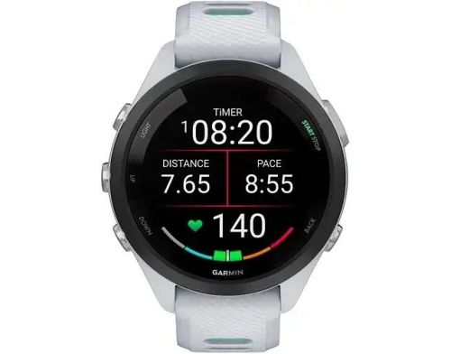 Смарт-часы Forerunner 265S Black Bezel w. Whitestone Case and Whitestone/Neo Tropic S. Band (010-02810-04/14/5 фото №3