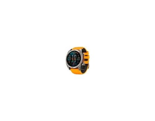 Смарт-часы Garmin Fenix 8 51mm AMOLED Sapphire Titanium w. Spark Orange/Graphite Silicone Band (010-02905-10/1 фото №3