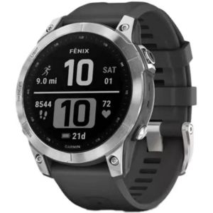 Смарт-часы Garmin Fenix 7 Solar Slate Gray with Black Band (010-02540-10/11)
