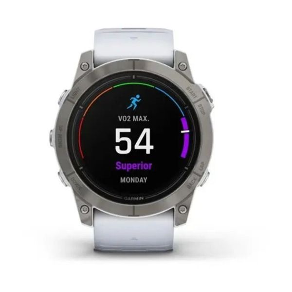 Смарт-часы Garmin Epix Pro Gen 2 Sapphire 51mm Carbon G. DLC Tit. with Chestnut L. Band (010-02804-30) фото №2