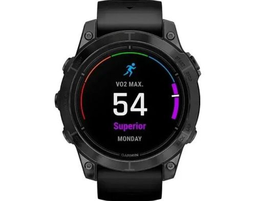 Смарт-часы Garmin Epix Pro 2 Standard 47mm Slate Gray with Black Band (010-02803-00/01) фото №2