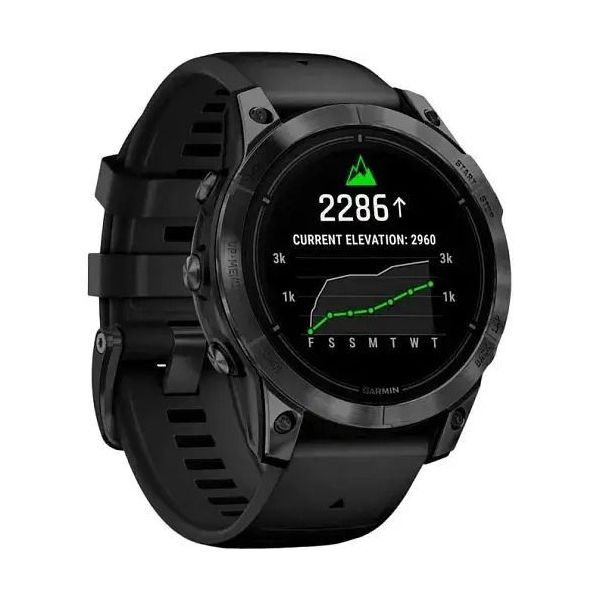 Смарт-часы Garmin Epix Pro 2 Standard 47mm Slate Gray with Black Band (010-02803-00/01) фото №3