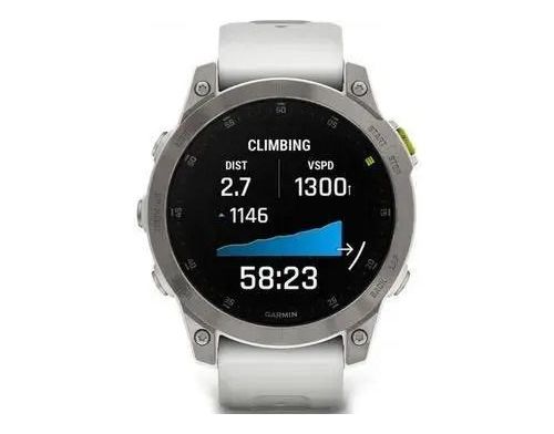 Смарт-часы Garmin Epix (Gen 2) Sapphire - White Titanium (010-02582-20/21) фото №2