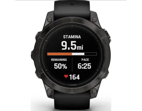 Смарт-часы Garmin Epix Pro Gen 2 Sapphire 47mm Carbon G. DLC Tit. with Black Band (010-02803-10/11/54) фото №2