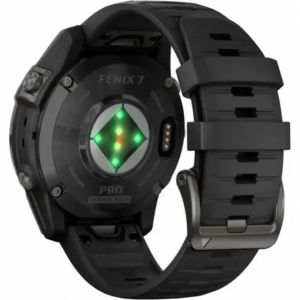 Смарт-часы Garmin Fenix 7 Pro Sapphire Solar Carbon G. DLC Tit. with Black Band (010-02777-10/11/54)