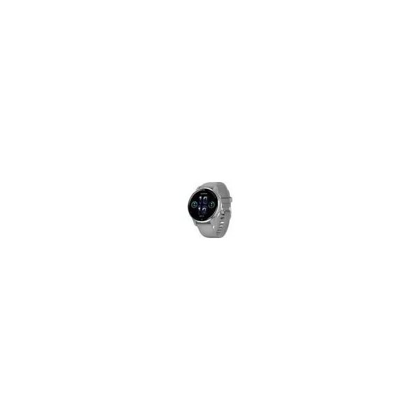Смарт-часы Garmin Venu 2 Plus Silver S. Steel Bezel w. Powder G. Case and S. Band (010-02496-00/10) фото №3