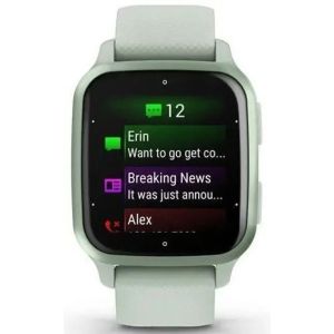 Смарт-часы Garmin Venu Sq 2 Metallic Mint Aluminum Bezel with Cool Mint Case and Silicone Band (010-02701-02/1