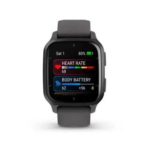 Смарт-часы Garmin Venu Sq 2 Slate Aluminum Bezel with Shadow Gray Case and Silicone Band (010-02701-00/10)