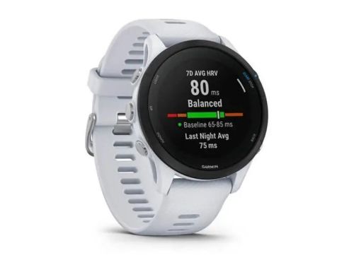 Смарт-часы Garmin Forerunner 255 Music Whitestone (010-02641-21/31/58) фото №2