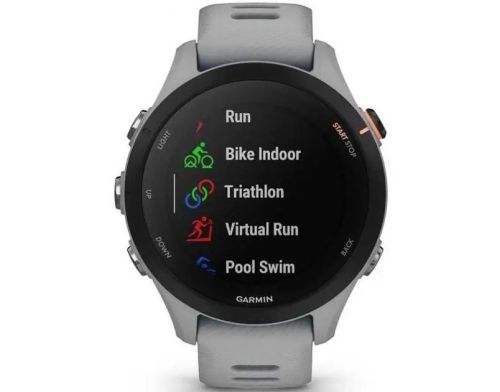 Смарт-годинник Garmin Forerunner 255S Powder Gray (010-02641-02/12) фото №2