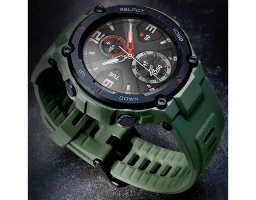 Смарт-часы Amazfit T-Rex Army Green фото №2