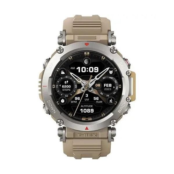 Смарт-часы Amazfit T-Rex Ultra Sahara (W2142EU2N) фото №3