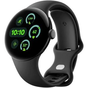Смарт-часы Google Pixel Watch 3 41 mm LTE Matte Black Aluminum Case/Obsidian Active Band