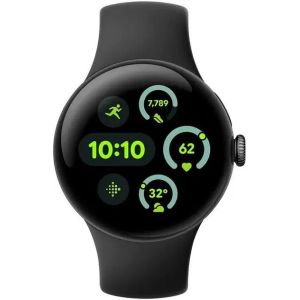 Смарт-часы Google Pixel Watch 3 41 mm LTE Matte Black Aluminum Case/Obsidian Active Band