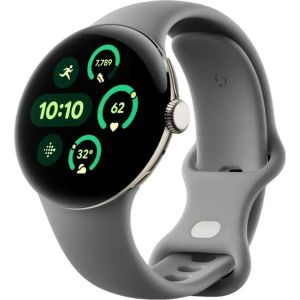 Смарт-часы Google Pixel Watch 3 41 mm Wi-Fi Champagne Gold Aluminum Case/Hazel Active Band