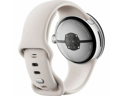 Смарт-часы Google Pixel Watch 3 41 mm Wi-Fi Polished Silver Aluminum Case/Porcelain Active Band фото №4
