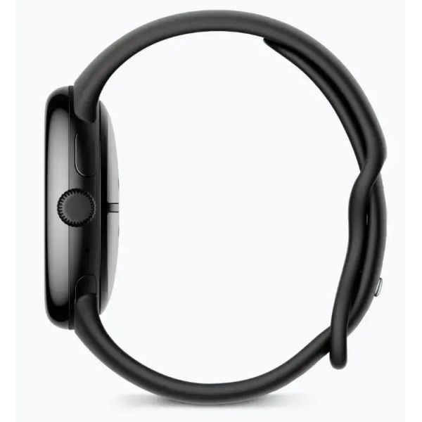 Смарт-часы Google Pixel Watch 3 45 mm Wi-Fi Matte Black Aluminum Case/Obsidian Active Band фото №2