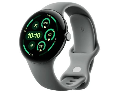 Смарт-часы Google Pixel Watch 3 45 mm Wi-Fi Matte Hazel Aluminum Case/Hazel Active Band фото №2