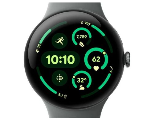 Смарт-часы Google Pixel Watch 3 45 mm Wi-Fi Matte Hazel Aluminum Case/Hazel Active Band фото №3