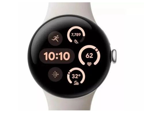 Смарт-часы Google Pixel Watch 3 45 mm Wi-Fi Polished Silver Aluminum Case/Porcelain Active Band фото №2