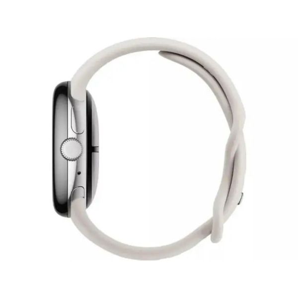Смарт-часы Google Pixel Watch 3 45 mm Wi-Fi Polished Silver Aluminum Case/Porcelain Active Band фото №3