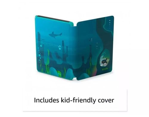 Электронная книга Amazon Kindle Kids 11th Gen. 2022 16Gb Space Whale фото №3