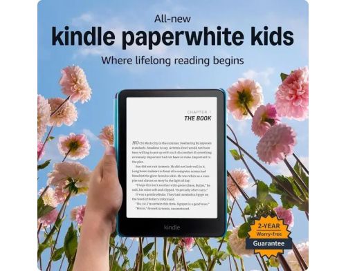 Электронная книга Amazon Kindle Paperwhite Kids 12th Gen. 2024 16GB Cyber City фото №2