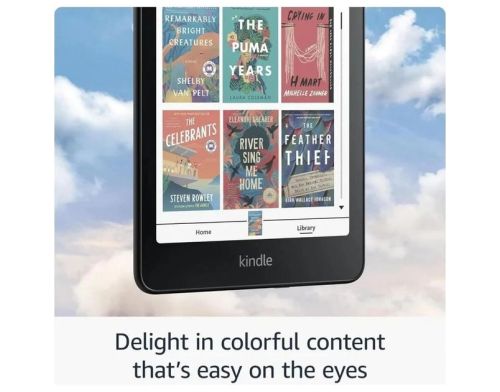 Электронная книга Amazon Kindle Colorsoft Signature Edition 1st Gen. 32 GB Metallic Black фото №3