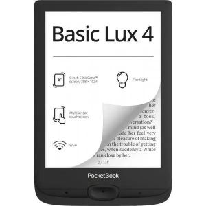Электронная книга PocketBook 618 Basic Lux 4, Black (PB618-P-CIS)