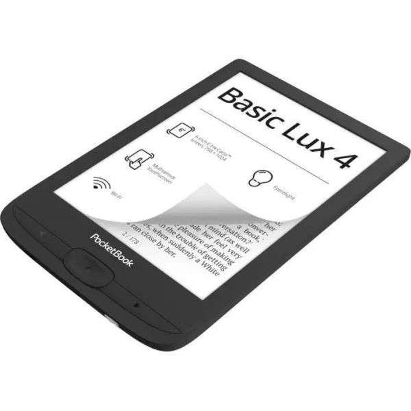 Электронная книга PocketBook 618 Basic Lux 4, Black (PB618-P-CIS) фото №2