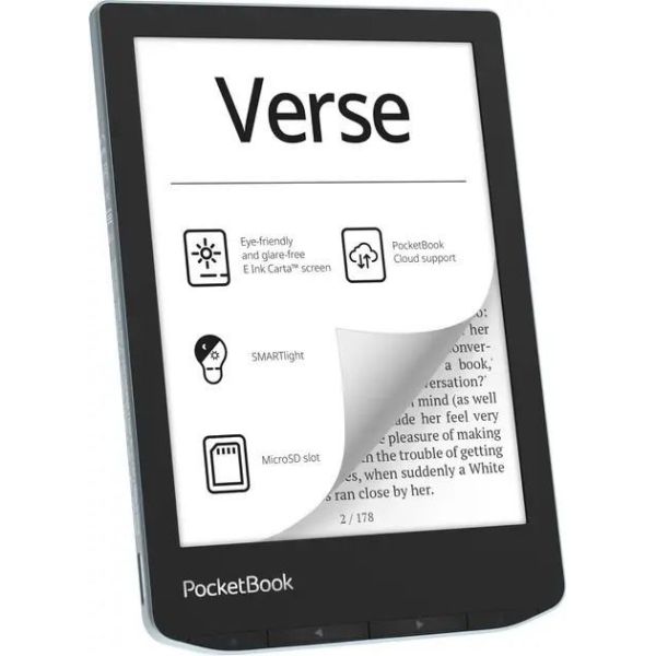 Электронная книга PocketBook 629 Verse Bright Blue (PB629-2-CIS) фото №2