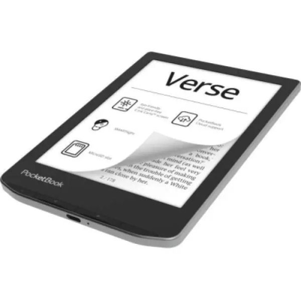Электронная книга PocketBook 629 Verse Mist Grey (PB629-M-CIS) фото №2