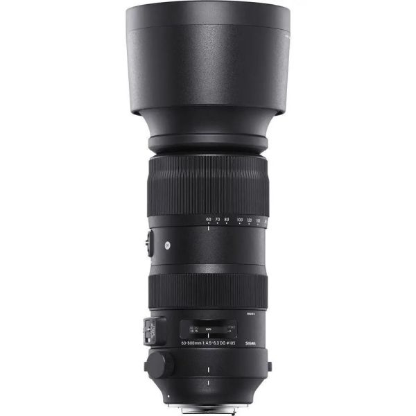 Объектив Sigma AF 60-600mm f/4,5-6,3 DG OS HSM sport (Nikon) фото №2