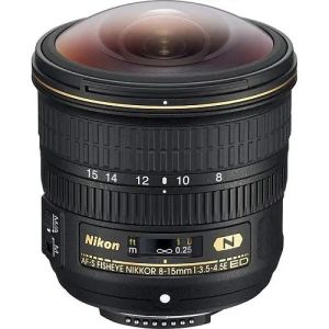 Об'єктив Fisheye Nikon AF-S Fisheye-Nikkor 8-15mm f/3,5-4,5E E (JAA831DA)