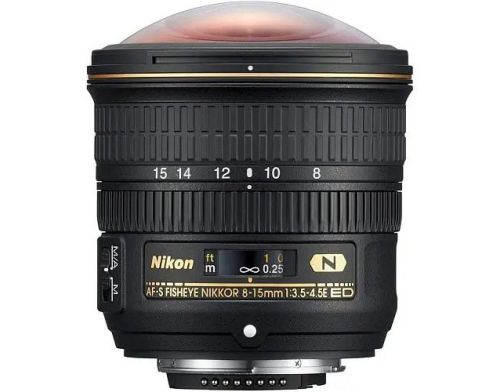 Об'єктив Fisheye Nikon AF-S Fisheye-Nikkor 8-15mm f/3,5-4,5E E (JAA831DA) фото №2
