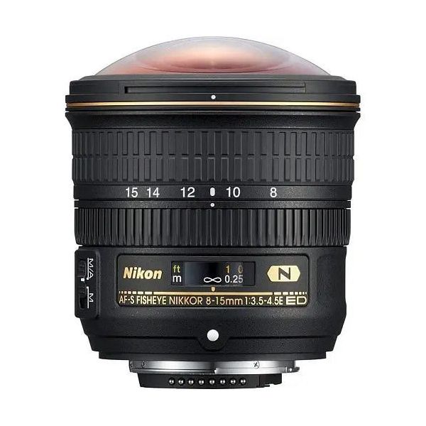 Об'єктив Fisheye Nikon AF-S Fisheye-Nikkor 8-15mm f/3,5-4,5E E (JAA831DA) фото №2