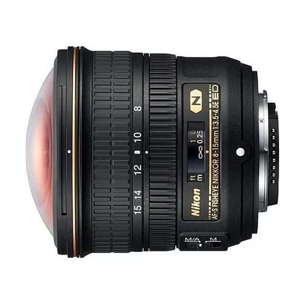 Об'єктив Fisheye Nikon AF-S Fisheye-Nikkor 8-15mm f/3,5-4,5E E (JAA831DA) фото №3