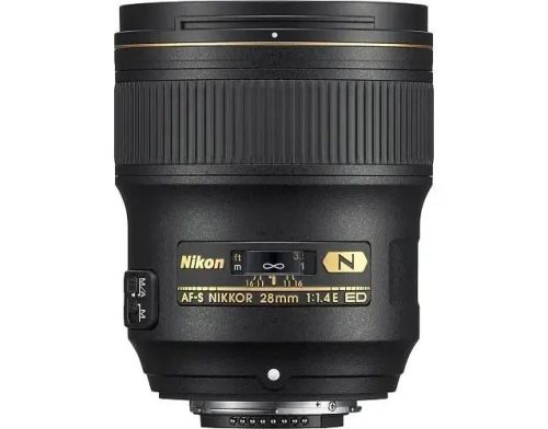 Об'єктив Nikon AF-S Nikkor 28mm f/1,4E ED (JAA140DA) фото №2