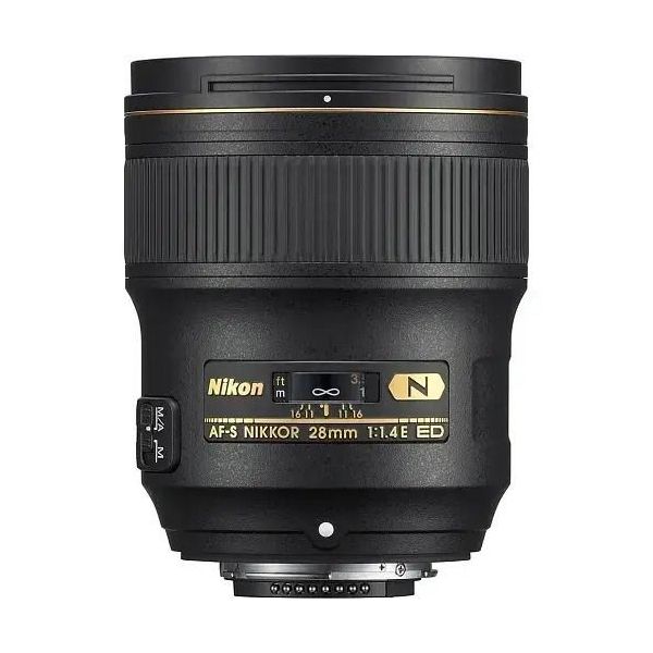 Об'єктив Nikon AF-S Nikkor 28mm f/1,4E ED (JAA140DA) фото №2