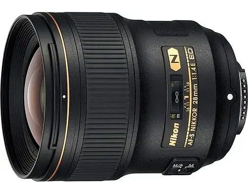 Об'єктив Nikon AF-S Nikkor 28mm f/1,4E ED (JAA140DA) фото №3