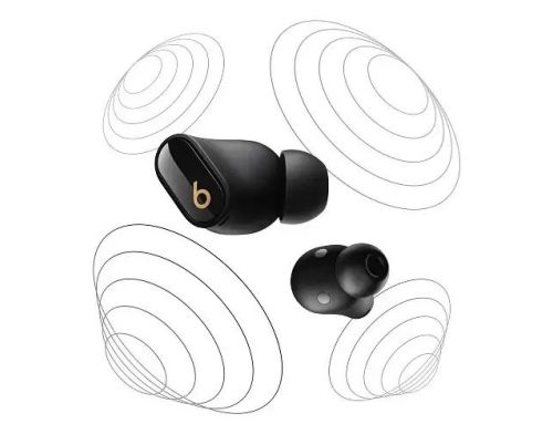 Наушники Beats by Dr. Dre Studio Buds+ Black/Gold (MQLH3) фото №3