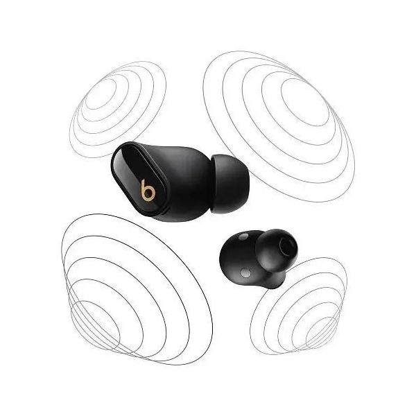 Наушники Beats by Dr. Dre Studio Buds+ Black/Gold (MQLH3) фото №3