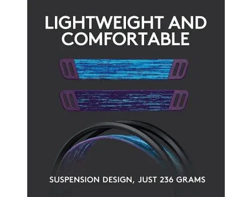 Наушники Logitech G535 Lightspeed Wireless Gaming Headset (981-000972) фото №3