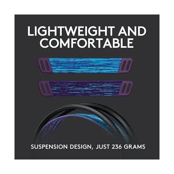 Наушники Logitech G535 Lightspeed Wireless Gaming Headset (981-000972) фото №3