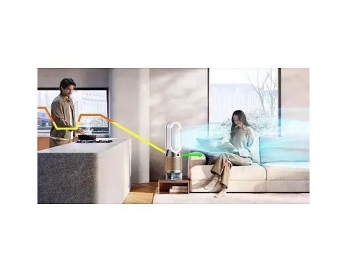 Очисник повітря Dyson Humidify+Cool PH2 De-NOx PH05 - White / Gold (545007-01) фото №3