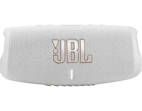 Портативная колонка JBL Charge 5 White (JBLCHARGE5WHT) фото №2