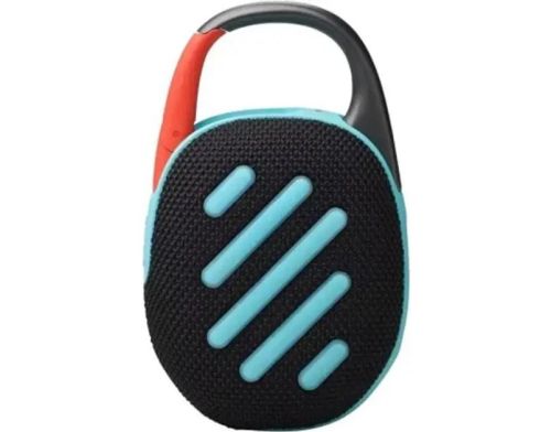 Портативная колонка JBL Clip 5 Black Orange (JBLCLIP5BLKOAM) фото №2
