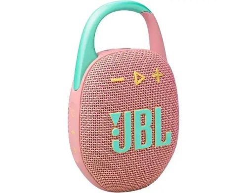Портативная колонка JBL Clip 5 Pink (JBLCLIP5PINK) фото №3