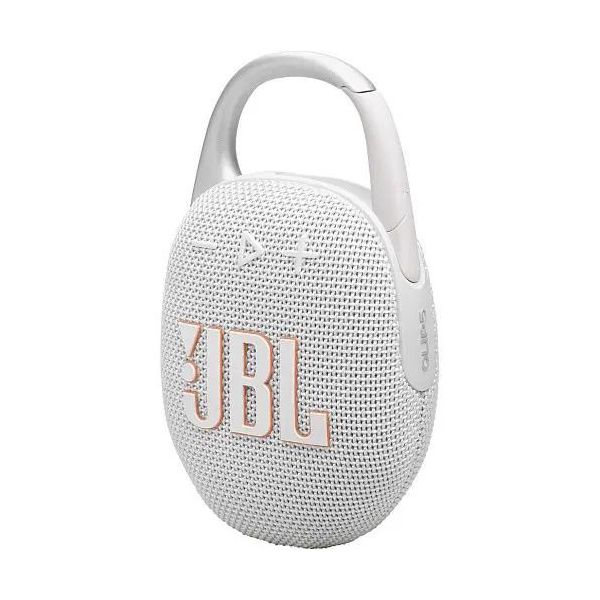 Портативная колонка JBL Clip 5 White (JBLCLIP5WHT) фото №2